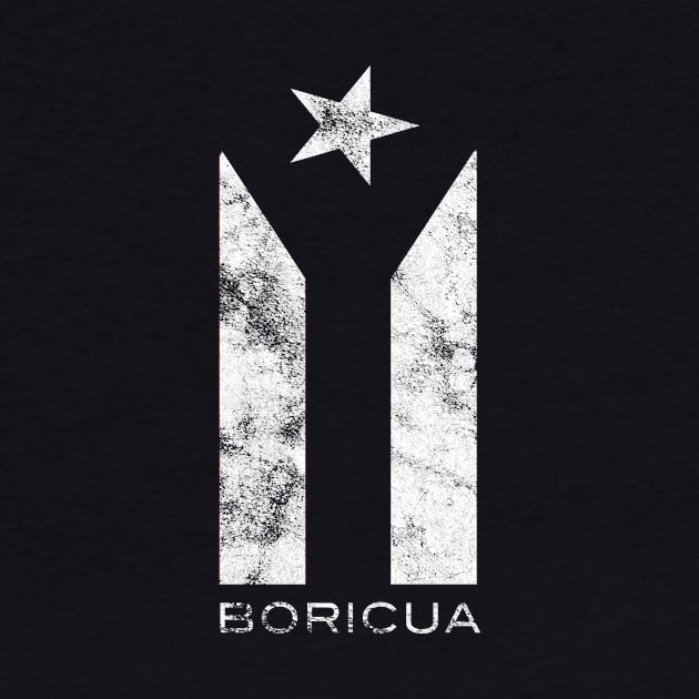 Puerto Rico Black Flag by PuertoRicoShirts